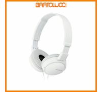 Sony MDR-ZX110AP Cuffie con Microfono, Bianco