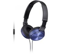 Sony MDRZX310APL Cuffie Archetto con Cavo e Microfono Blu