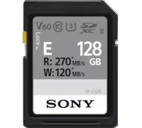 Sony SDXC E series 128GB UHS-II Class 10 U3 V60 SF-E128A