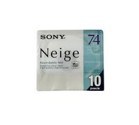 Sony Neige 74 minuti minidisc vuoto 10 dischi