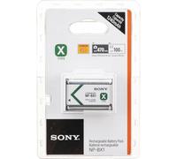 Sony NP-BX1 Batteria Ricaricabile InfoLithium Serie X per Fotocamere Compatte Cyber-Shot DSCRX100, DSCHX300 e DSCWX300, 3.6 V, 1240 mAh, Argento/Nero