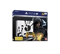 Sony, Pack PS4 Death Stranding, Console PS4 Pro 1 To Édition Spéciale + 1 Manette Sans Fil DUALSHOCK 4 V2 Personnalisée + Jeu Death Stranding, Châssis G Couleur : Blanche et Motifs mains noires