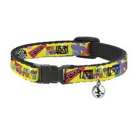 Sony Pictures Cat Collar, Breakaway Collar with Bell, Wheel of Fortune Test and
