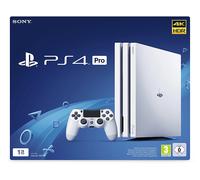 SONY PlayStation 4 Pro, a colori, Bianco, Bianco