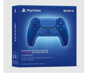 Sony PlayStation 5 Controller Wireless DualSense - Icon Blue (Edizione Limitata Import) - Gamepad Raro