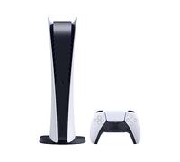 SONY PlayStation 5 Digital Edition, Display: supporto TV 4K e 8K tramite HDMI 2.1, Nero, Bianco