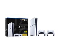 SONY PlayStation 5 Digital Edition E Slim + 2 DualSense White