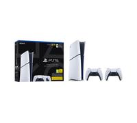 SONY PlayStation 5 Digital Edition E Slim + 2 DualSense White