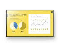 Sony fw-43ez20l 43" display
