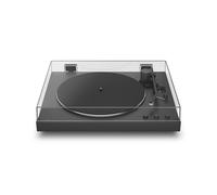 Sony PS-LX3BT, giradischi wireless Bluetooth con riproduzione automatica, audio Hi-Res wireless, trasmissione a cinghia, preamplificatore phono, funzionamento a 2 velocità, coperchio antipolvere