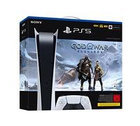 Sony PS5 - Edizione digitale - Pacchetto God of War Ragnarok (codice download), Bianco