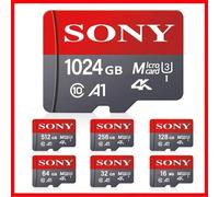 Sony scheda di memoria 64GB 128GB 256GB 512GB 1TB A1 U1 C10 Scheda Micro SDXC