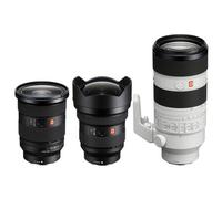 Sony SEL 12-24 mm GM + SEL 24-70 mm GM2 + SEL 70-200 mm GM2