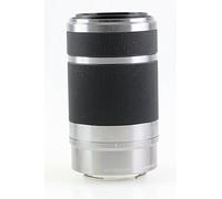 Sony SEL-55210 Obiettivo con Zoom 55-210 mm F4.5-6.3, Stabilizzatore Ottico, Mirrorless APS-C, Attacco E, SEL55210, Argento