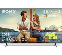 Sony Smart TV 75 Pollici 4K Ultra HD Display LED Google TV Nero K75S35B.CEI