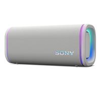 Sony ULT FIELD 5 - Potente speaker portatile Bluetooth, batteria da 25 ore, 2 modalità ULT POWER SOUND, IP67, impermeabile, antipolvere, 360 luci, tracolla staccabile, compatto - Off-White