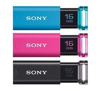 SONY USB Memory USB3.1 16 GB 3-pack Capless USM16GU 3C Flash Drive