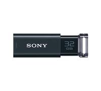 SONY USB Memory USB3.1 32 GB Black Capless Design USB Flash Drive USM32GUB