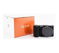 Sony Videocamera per vlog Corpo Alpha ZV-E10 - prodotto demo con cinghia alternativa
