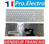 Sony VPCEH VPC-EH BLANC - Clavier AZERTY FR VPCEE V116646F AEHK1F00020