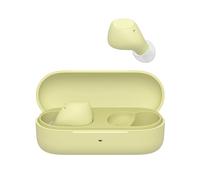 Sony WFC510 | Cuffie True Wireless - Piccole e leggere, Connessione Bluetooth Multipoint, Ambient Sound, Classificazione IPX4, Spotify Tap, Ricarica Rapida, Batteria da 22 ore, iOS e Android- Giallo
