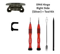 Sony WH-1000XM4 Destro Cerniera (Argento) +Tool Kit Migliorato Design Repair New