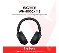Sony WH-1000XM5 Cuffie wireless con cancellazione del rumore Batteria da 30 ore Processore integrato Blue
