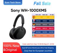 Sony WH-1000XM5 Cuffie senza fili con cancellazione del rumore Auricolare Bluetooth pieghevole Bassi Black