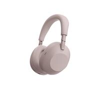 Sony WH-1000XM6 cuffie premium wireless Bluetooth over-ear con Noise Cancelling, suono Hi-Res, design pieghevole, custodia resistente, 30 ore di autonomia NC on, iOS e Android -Sand Pink