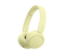 Sony WH-CH520 Cuffie On-Ear Bluetooth senza fili, suono di alta qualità, design leggero, durata della batteria fino a 50 ore, ricarica rapida, qualità delle chiamate chiara, iOS e Android - Yellow