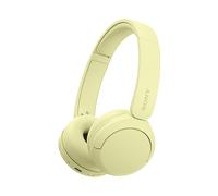 Sony WH-CH520 Cuffie On-Ear Bluetooth senza fili, suono di alta qualità, design leggero, durata della batteria fino a 50 ore, ricarica rapida, qualità delle chiamate chiara, iOS e Android - Yellow