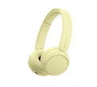 Sony WH-CH520 Cuffie On-Ear Bluetooth senza fili, suono di alta qualità, design leggero, durata della batteria fino a 50 ore, ricarica rapida, qualità delle chiamate chiara, iOS e Android - Yellow