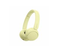 Sony WH-CH520 Cuffie On-Ear Bluetooth senza fili, suono di alta qualità, design leggero, durata della batteria fino a 50 ore, ricarica rapida, qualità delle chiamate chiara, iOS e Android - Yellow