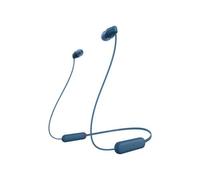 Sony WI-C100 Auricolare Wireless In-ear Musica e Chiamate Bluetooth Blu (Wireless Headphone Neckband Blue) NEW