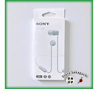 Sony WI-C100 Collare Auricolari Bluetooth In-Ear Wireless Bianco DSEE 25h Bat...