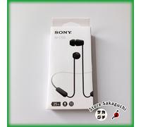 Sony WI-C100 Collare Auricolari Bluetooth In-Ear Wireless Nero DSEE 25h Batteria