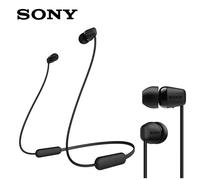 Sony Wi-C200 Auricolare stereo wireless Bluetooth Auricolari sportivi Auricolari magnetici Vivavoce con microfono Colore unicoTPR