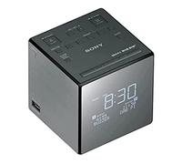 Sony XDRC1DBP radio Orologio Nero, Argento