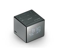 Sony XDRC1DBP Radio portatile Orologio Nero, Argento - Nouvo