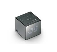Sony XDRC1DBP radio Orologio Nero, Argento