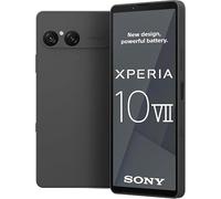 Sony Xperia 10 VII - 6,1" OLED 19,5:9 da 120 Hz, lunga durata della batteria - batteria da 5.000 mAh, tre lunghezze focali, audio da 3,5 mm, Android 15, IP65/68, Dual SIM ibrida, nero carbone
