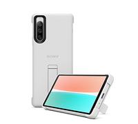 Sony XQZCBCCH.Row - Custodia con supporto per Xperia 10 IV, colore: Bianco