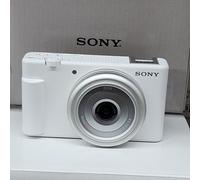 Sony ZV-1F Vlogging Fotocamera (Bianco) - ZV1F/W