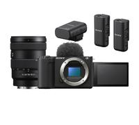 Sony ZV-E10 II + 16-55mm F/2.8 G + microfono ECM-W3 | ✅ Garanzia di 5 anni