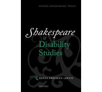 Sonya Freeman Loftis Shakespeare and Disability Studies (Tascabile)