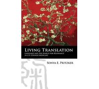 Sonya Pritzker Living Translation (Copertina rigida)
