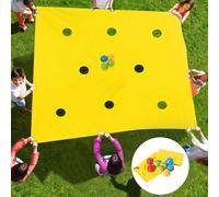 Sonyabecca Hole Tarp Team Building Exercise Activities Games Teamwork