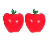Soochat Torna a scuola Palloncini gonfiabili Apple Balloon Red Apple Forma Palloncino per il ritorno a scuola Il primo giorno di scuola Classe Partito Decorazione Forniture