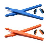 SOODASE 2 coppie Kit gommini di ricambio in silicone Per Oakley Crosslink Occhiali da sole
