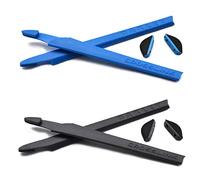 SOODASE Blu/Grigio Kit gommini di ricambio in silicone Per Oakley Crosslink Occhiali da sole
